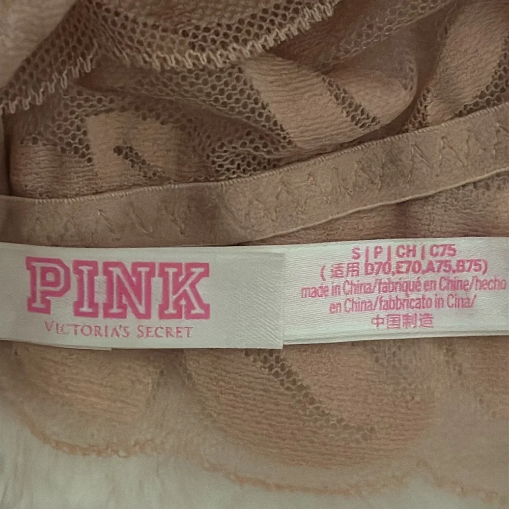 VICTORIA’S SECRET PINK PUSH UP BRA Longline Line Women’s Small S